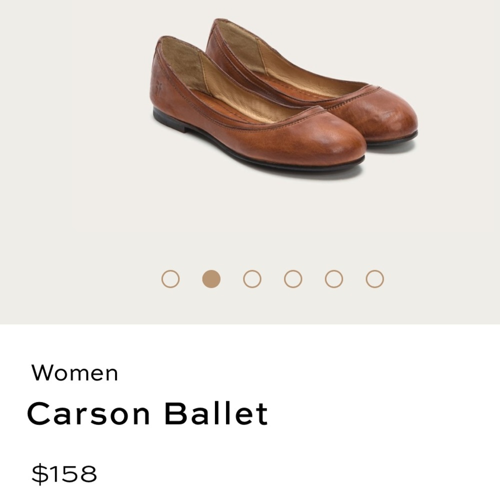 Frye Carson Ballet Flats
